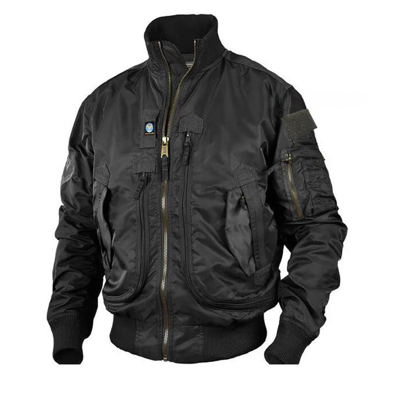 Streetwear Brand Golf - Jaket Mantel Bernapas Pria Wol Bomber