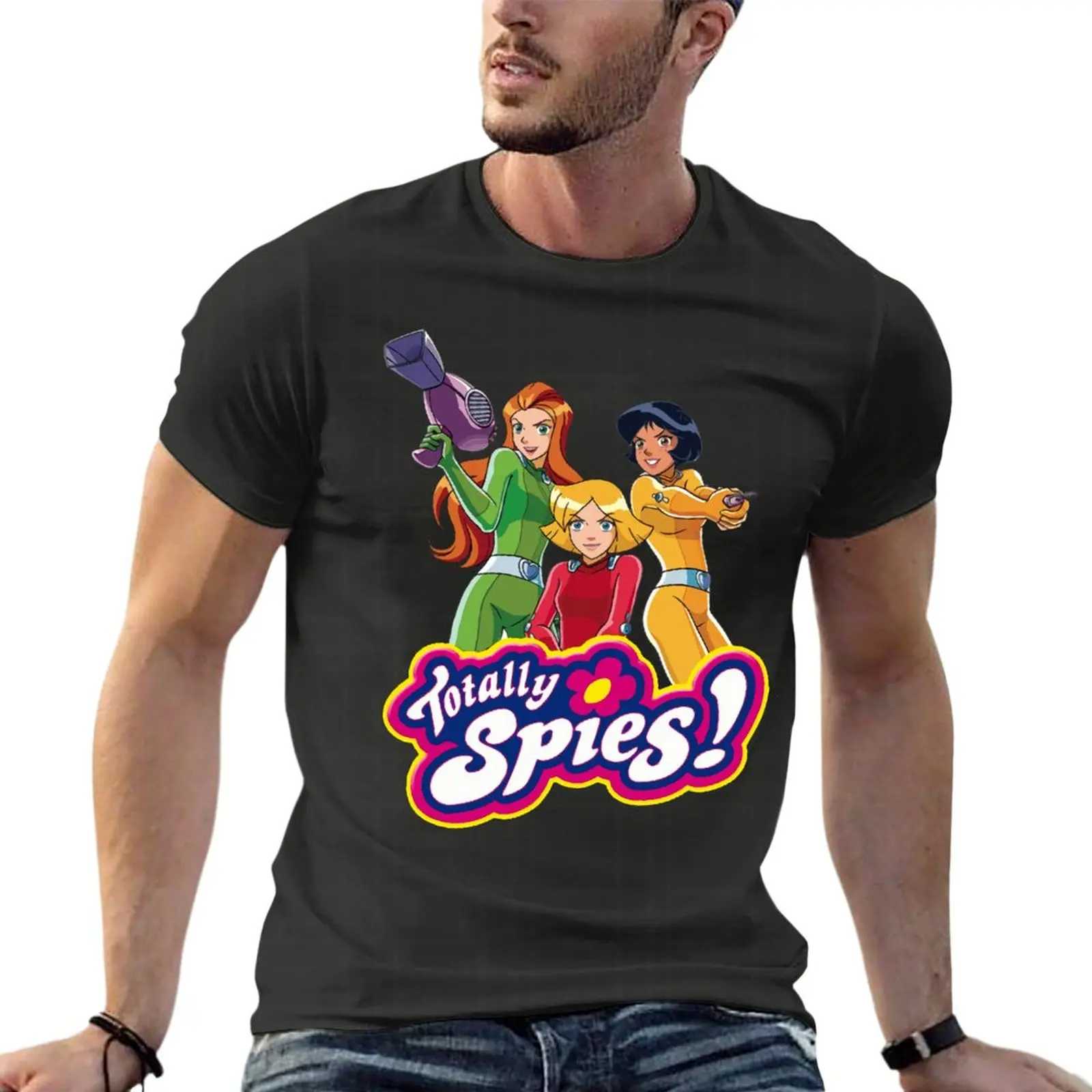 Streetwear Brand Jersey - Totally Spies Kaus Ukuran Besar Pakaian
