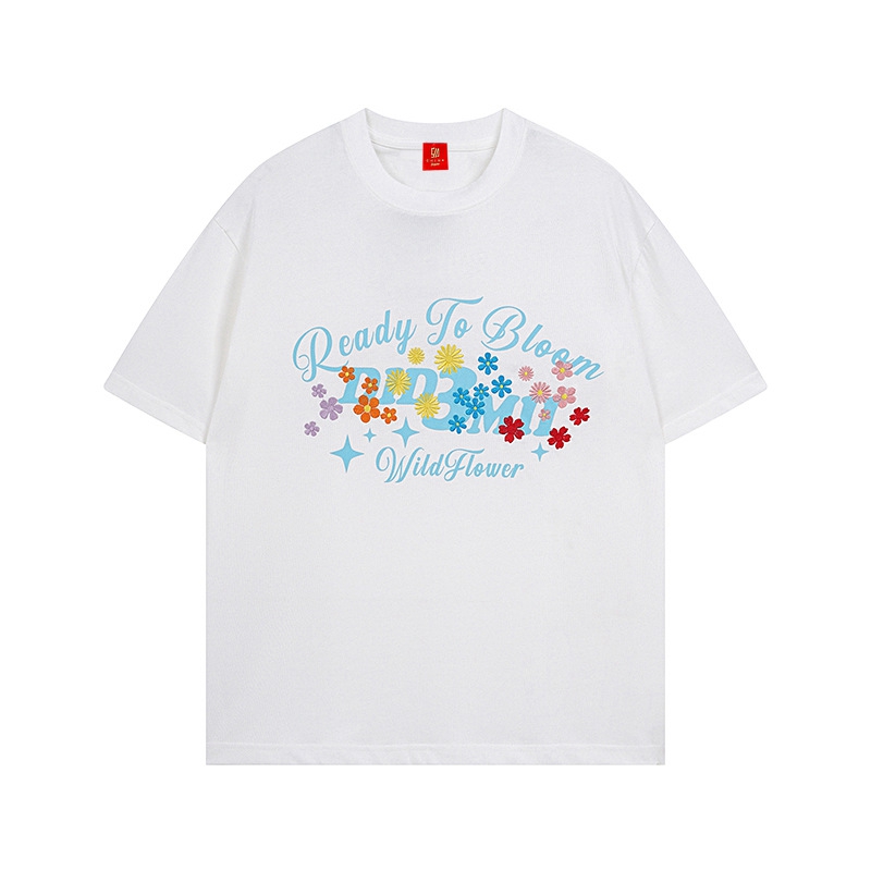 Lyprerazy Kaus Pria Lengan Pen - Streetwear Brand With Flowers ulasan dan harga