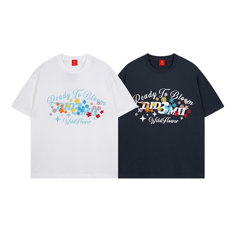Lyprerazy Kaus Pria Lengan Pen - Streetwear Brand With Flowers ulasan dan harga