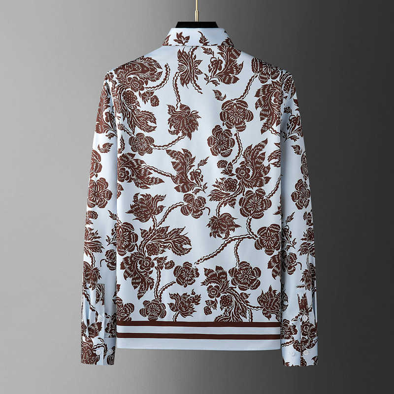 Kemeja Pria Bermotif Bunga Ret - Streetwear Brand With Flowers ulasan dan harga