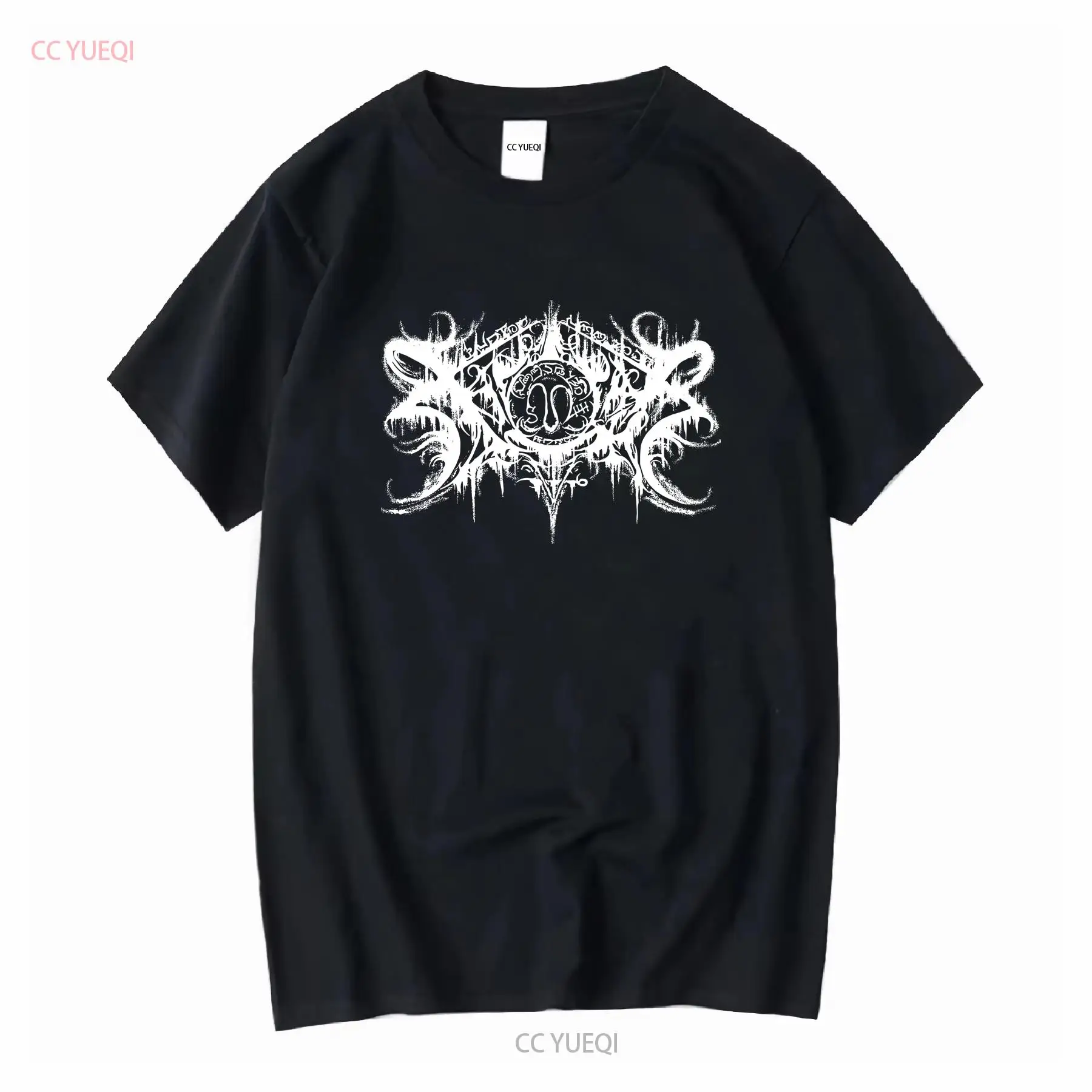 XASTHUR Kaus Baru Hitam Metal  - Streetwear Brand Vintage ulasan dan harga