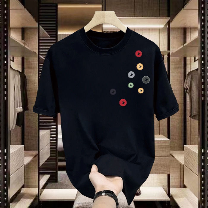 Kaus Pria Katun Atasan Longgar - Streetwear Brand Jersey ulasan dan harga