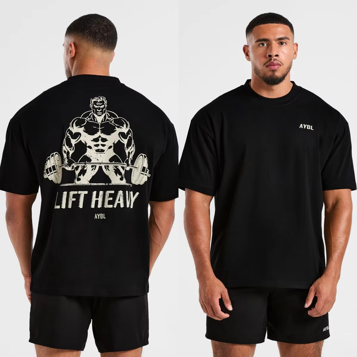 Kaos Katun Grafis Logo Klasik  - Streetwear Brands Logo ulasan dan harga