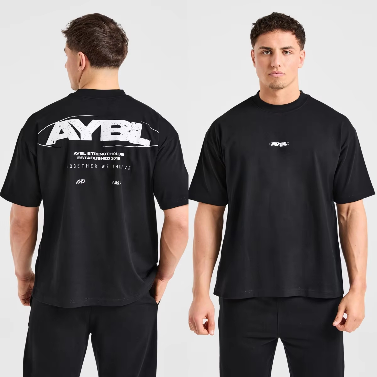 Kaos Katun Grafis Logo Klasik  - Streetwear Brands Logo ulasan dan harga
