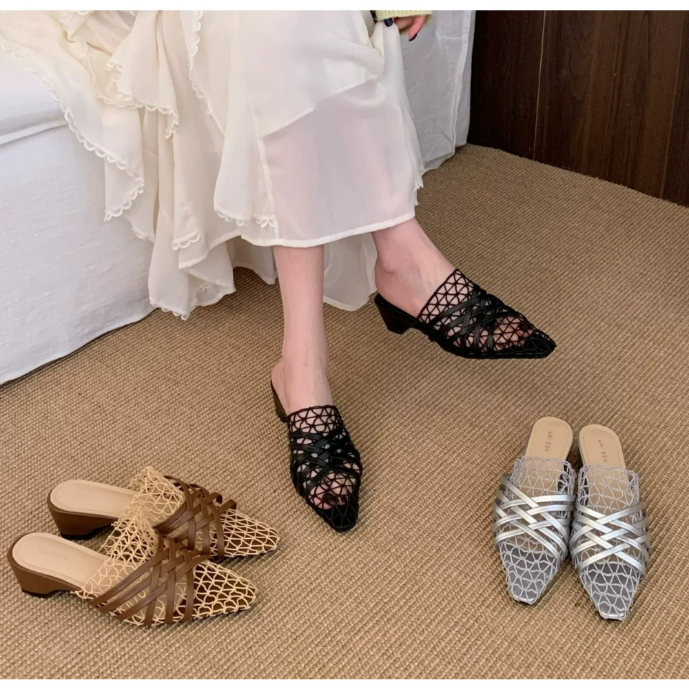 Sandal Wanita Merk Ternama Mus - Streetwear Brand With Flowers ulasan dan harga