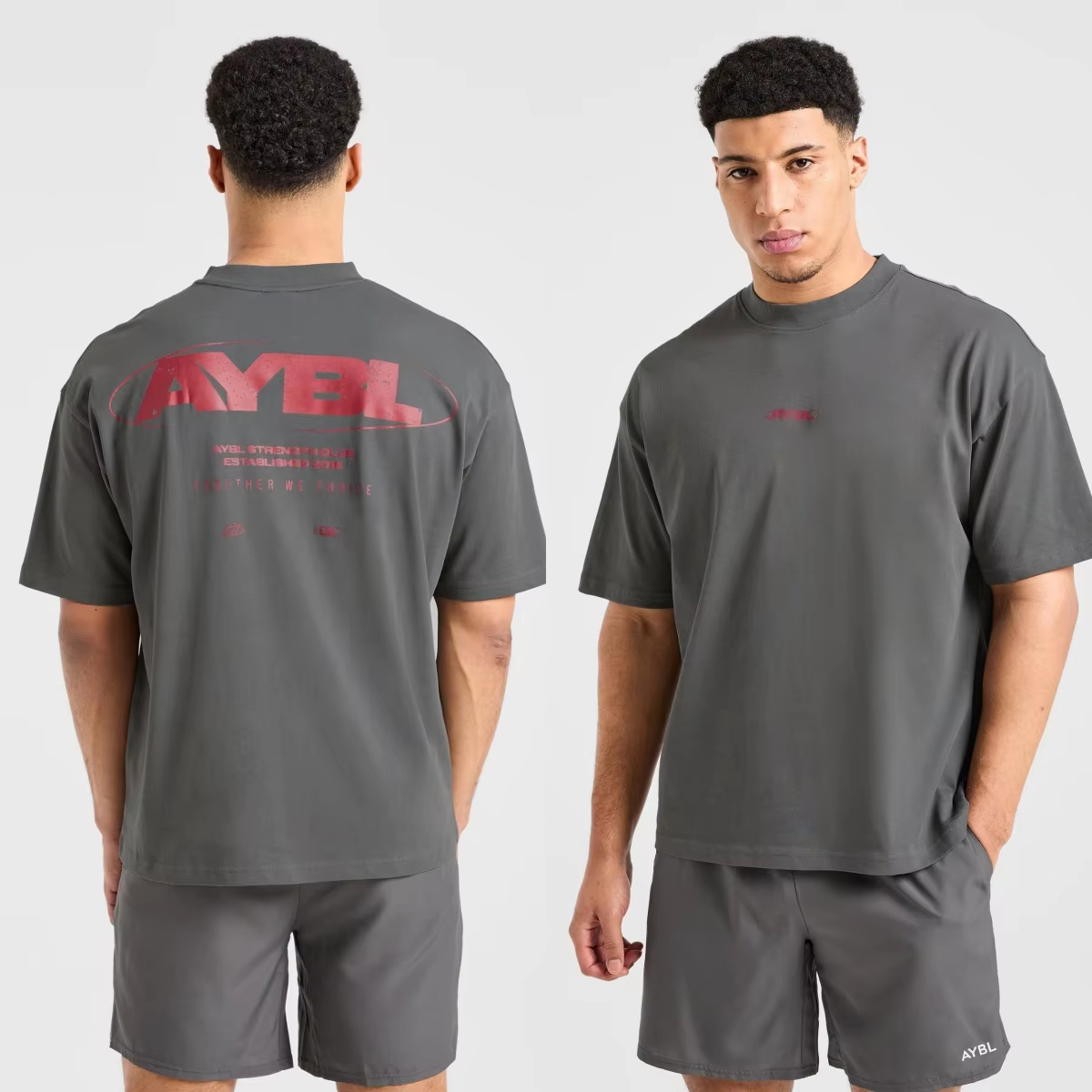 Kaos Katun Grafis Logo Klasik  - Streetwear Brands Logo ulasan dan harga